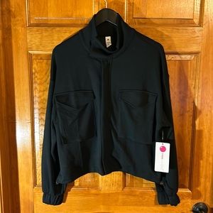 Yogalicious Women’s Softlite Scuba Autumn Jacket Size med-NWT